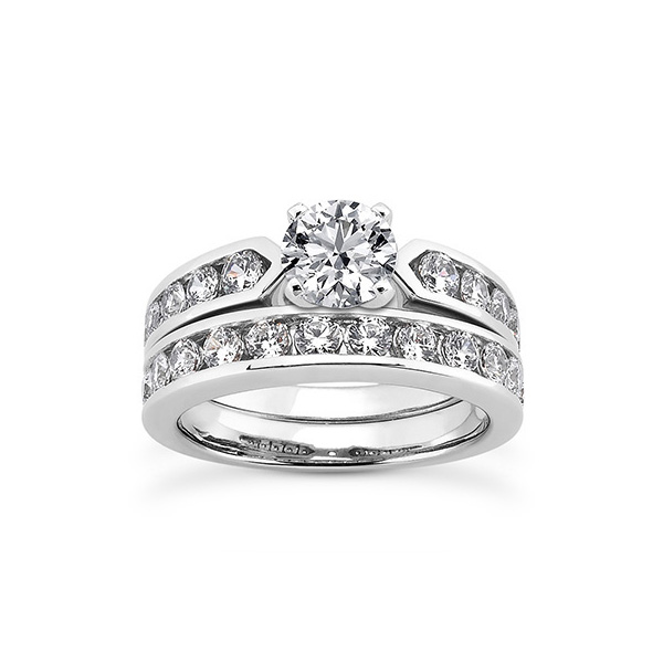 CLASSICAL Diamonds 20〜23 Wynona Classic Round Halo Diamond Engagement Ring